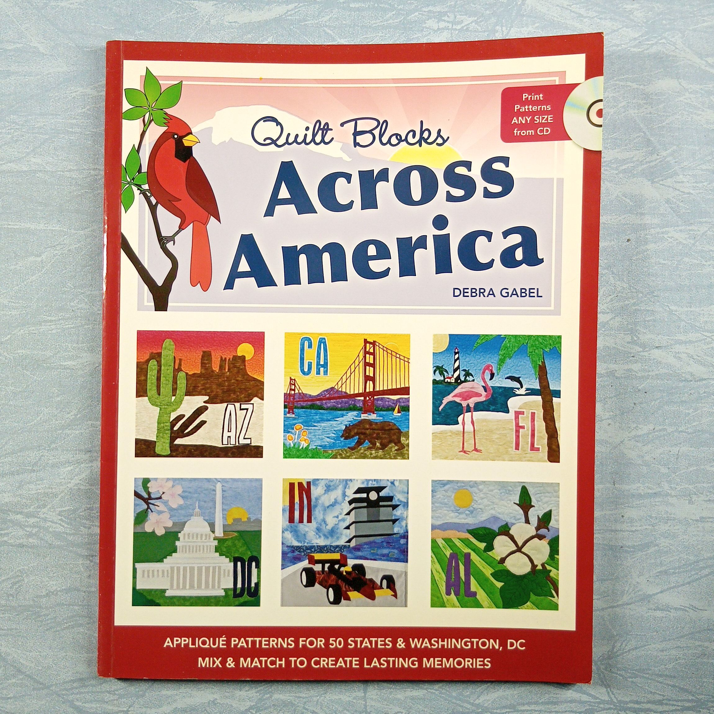 Quilt Blocks Across America (includes CD)