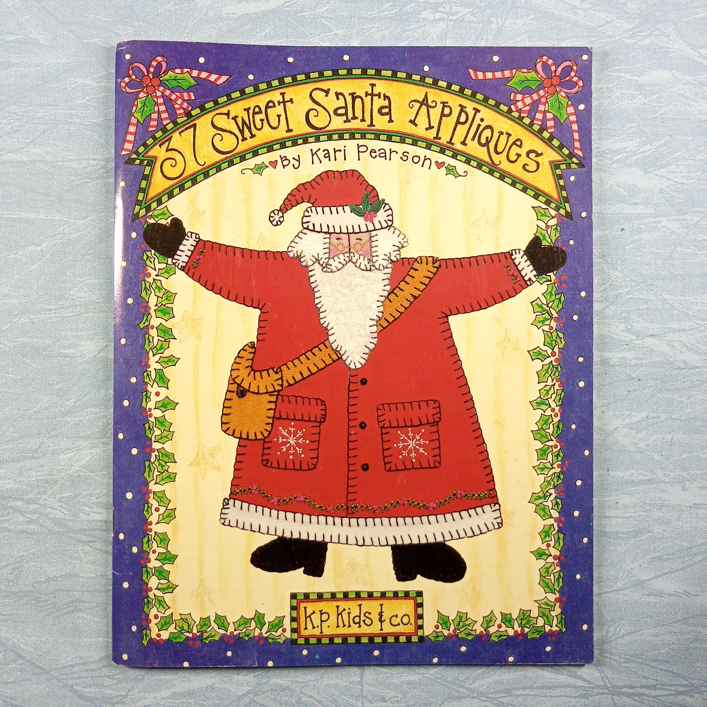 KP Kids & Co 37 Sweet Santa Appliques - Pearson