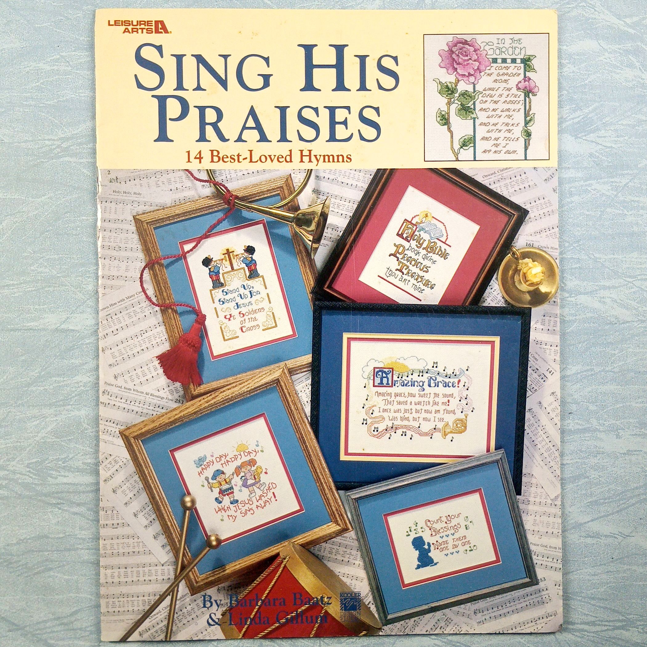 Leisure Arts Cross Stitch Pattern Booklet - #3076 Sing His Praises