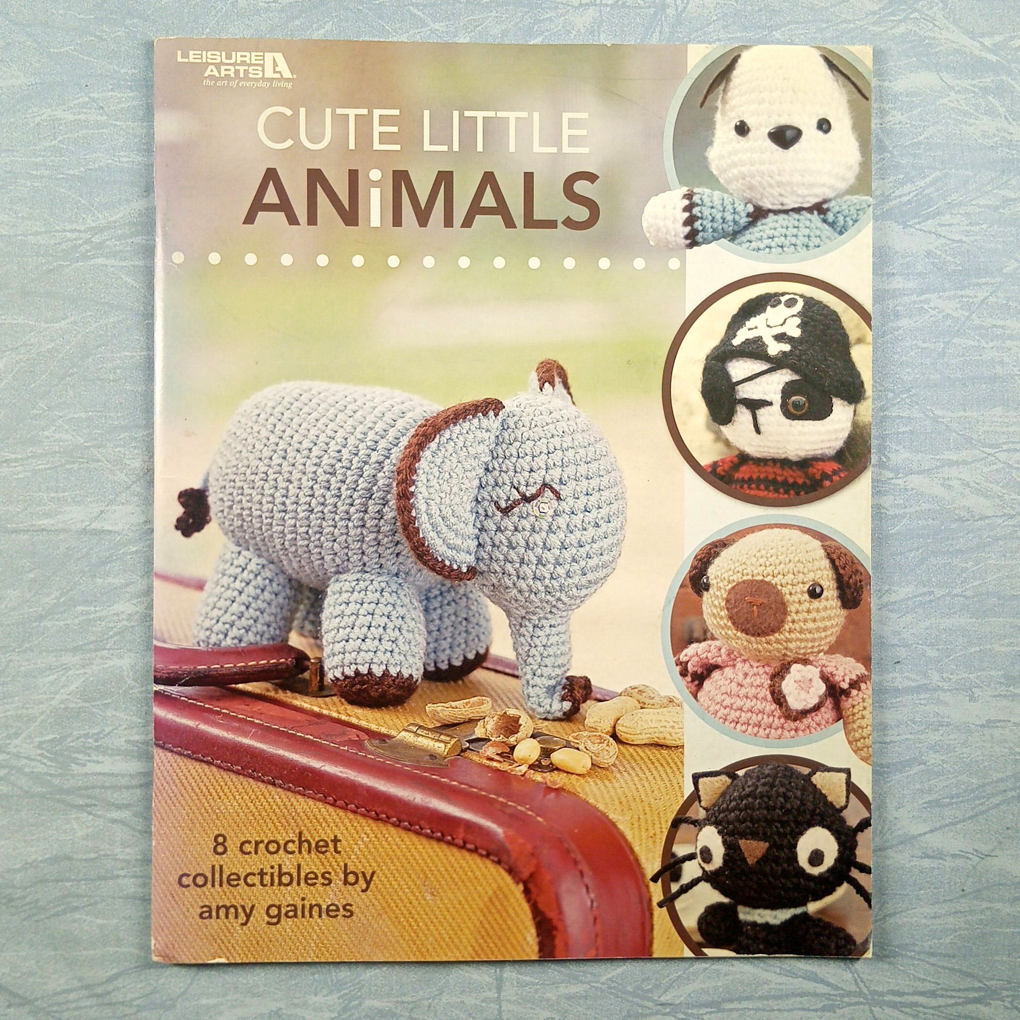 Book (SC) - Leisure Arts #4271 Cute Little Animals Crochet Projects