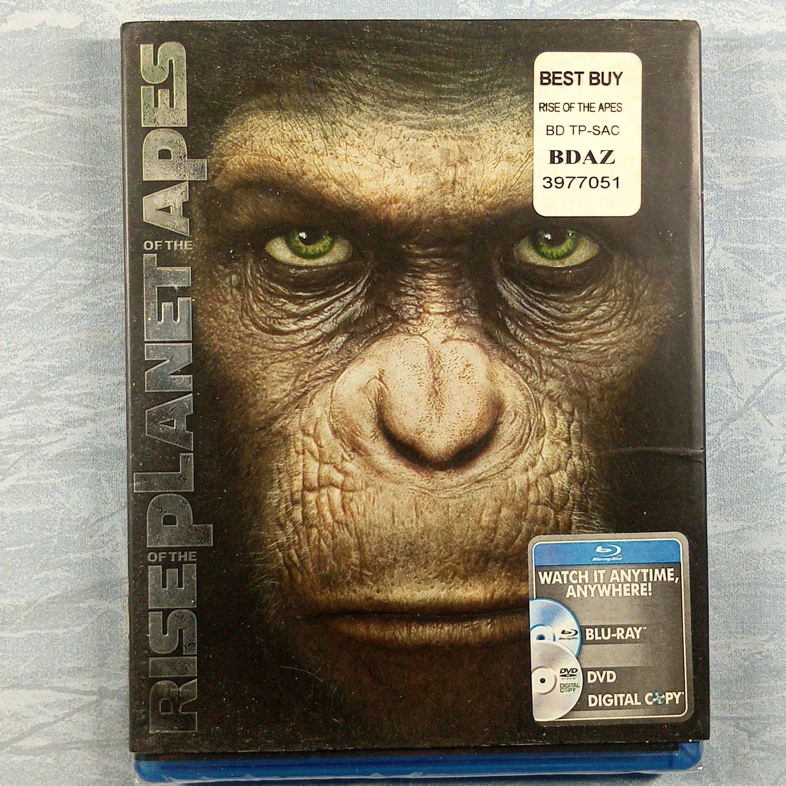 Blu-ray - Rise Of The Planet Of The Apes