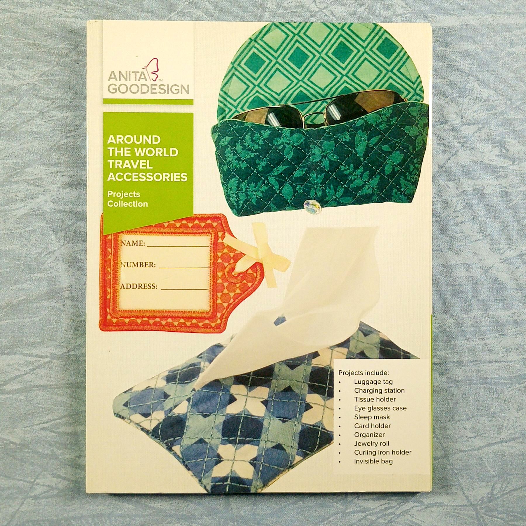 Anita Goodesign Projects Collection CD - Around/World Travel Accessories