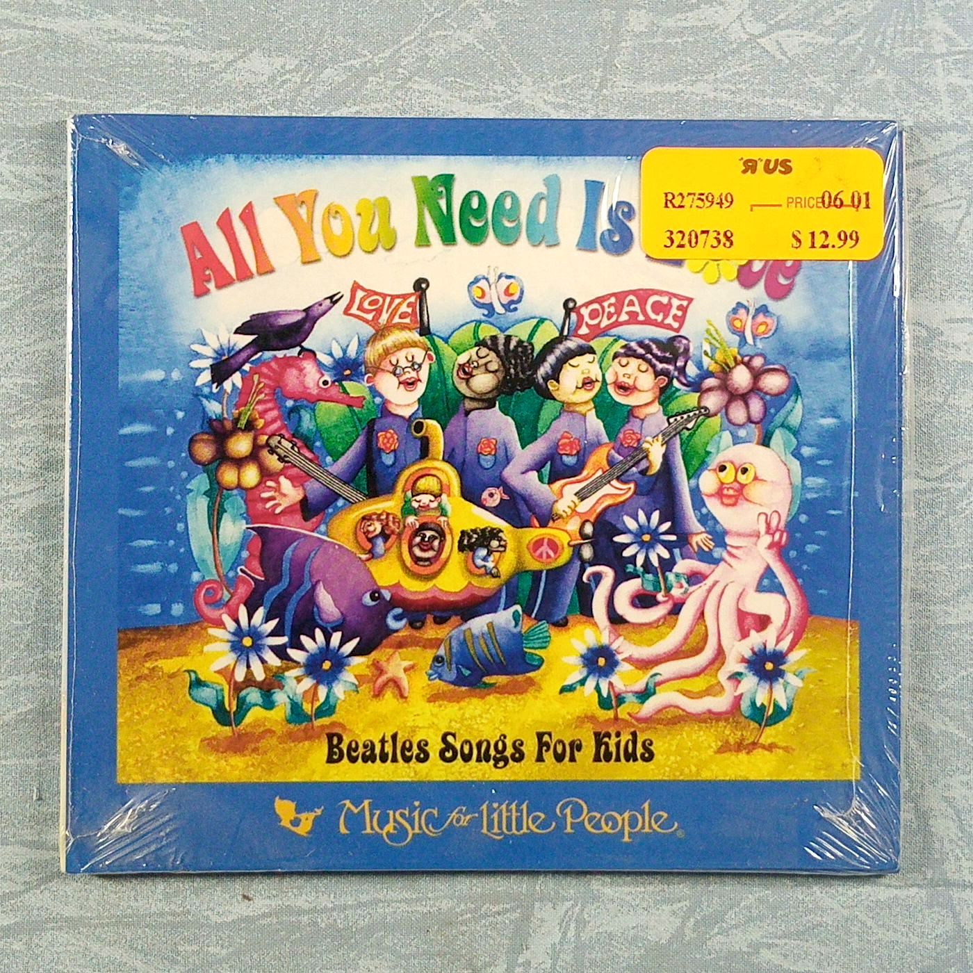 CD - All You Need Is Love: Beatles Songs For Kids - Various