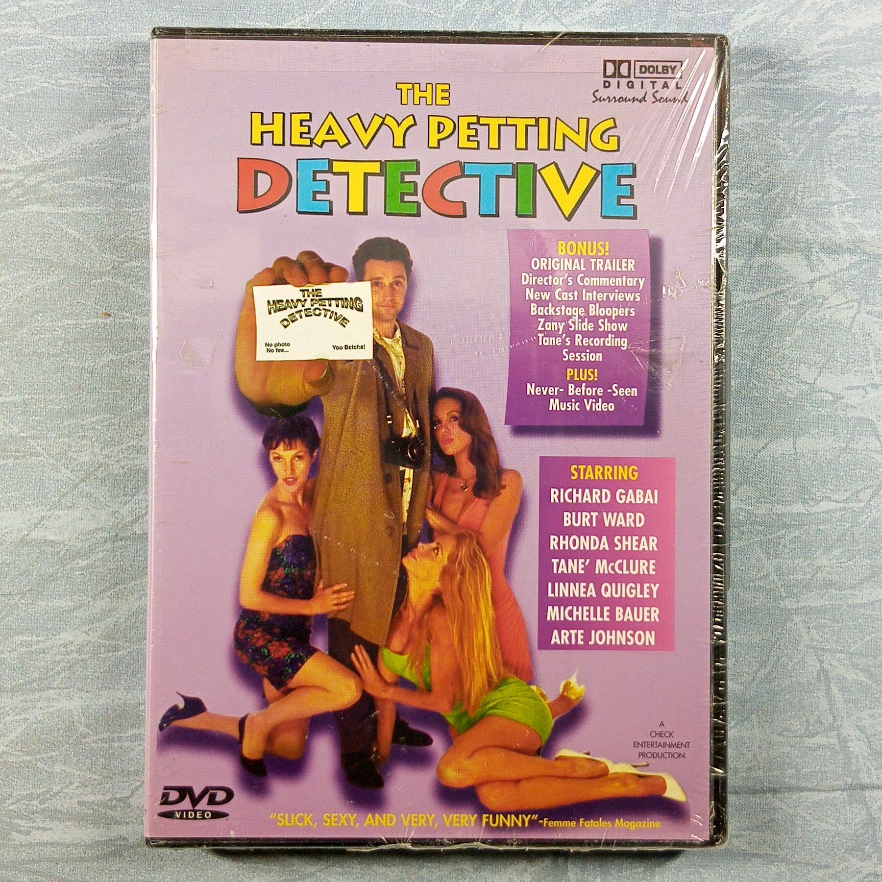 DVD - The Heavy Petting Detective - Gabai, Ward, Shear, Quigley, Johnson