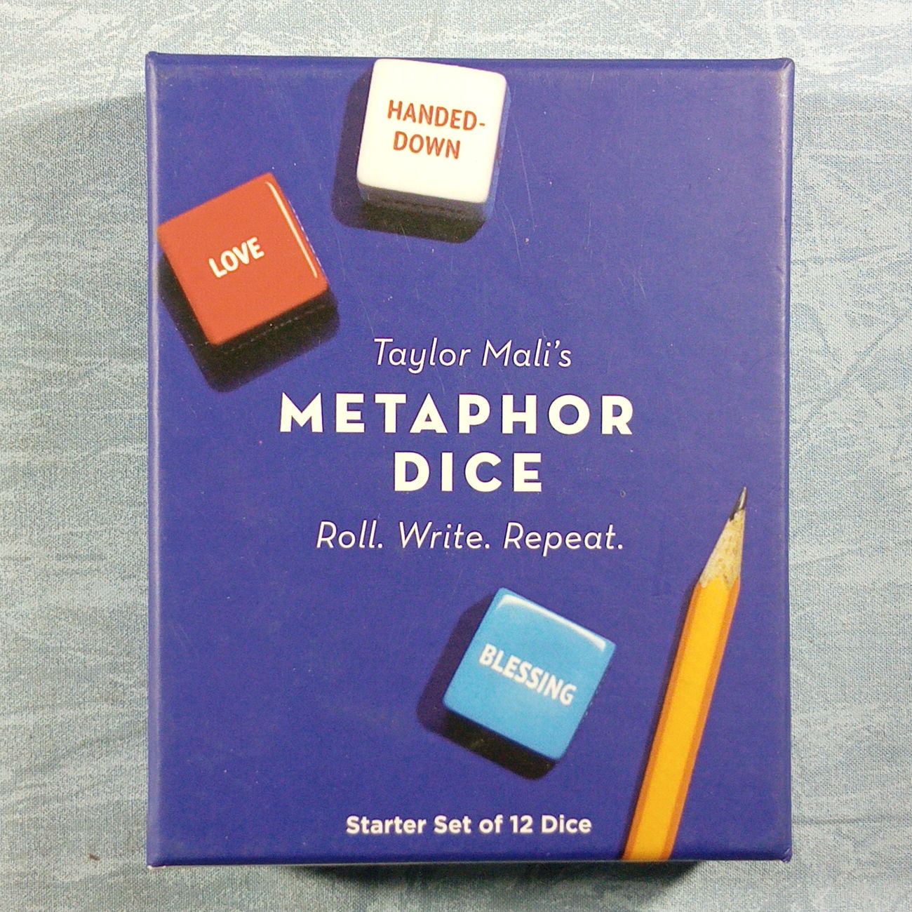 Taylor Mali's Metaphor Dice Starter Set (12 dice) - Roll Write Repeat