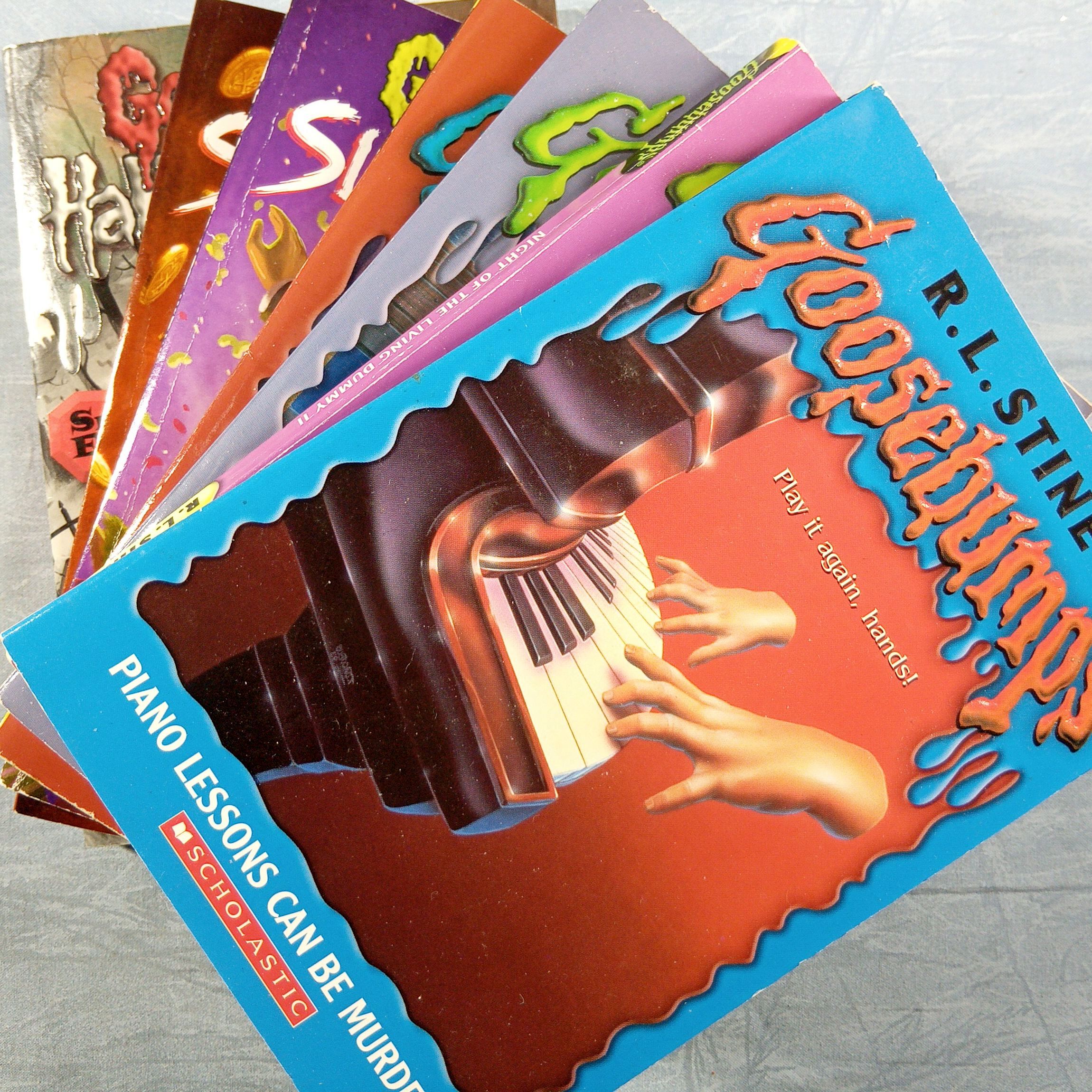 Book Lot (7 SC) - Goosebumps - The Barking Ghost, Vampire Breath, +5 more