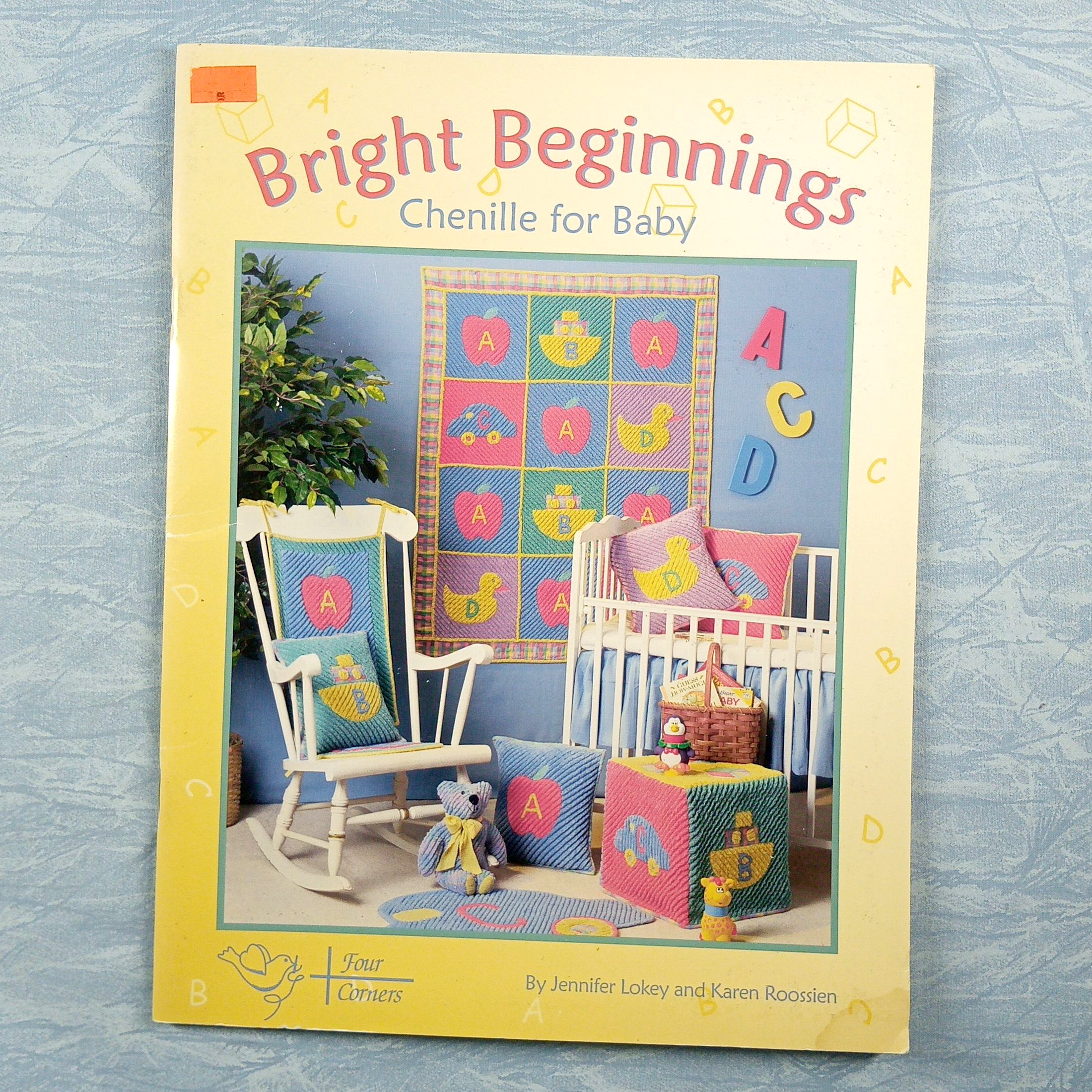 Four Corners Designs Booklet # FC5985 - Bright Beginnings Chenille For Baby