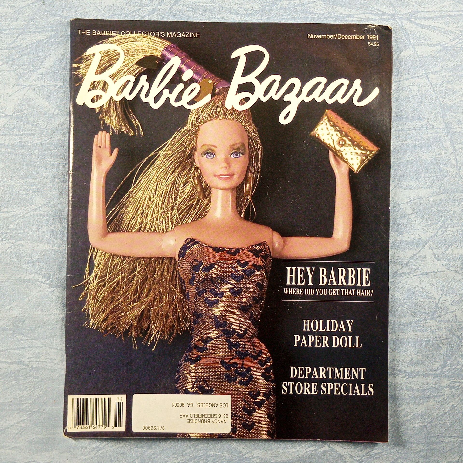 Magazine Lot Of 2 - Barbie Bazaar 1991, 1992