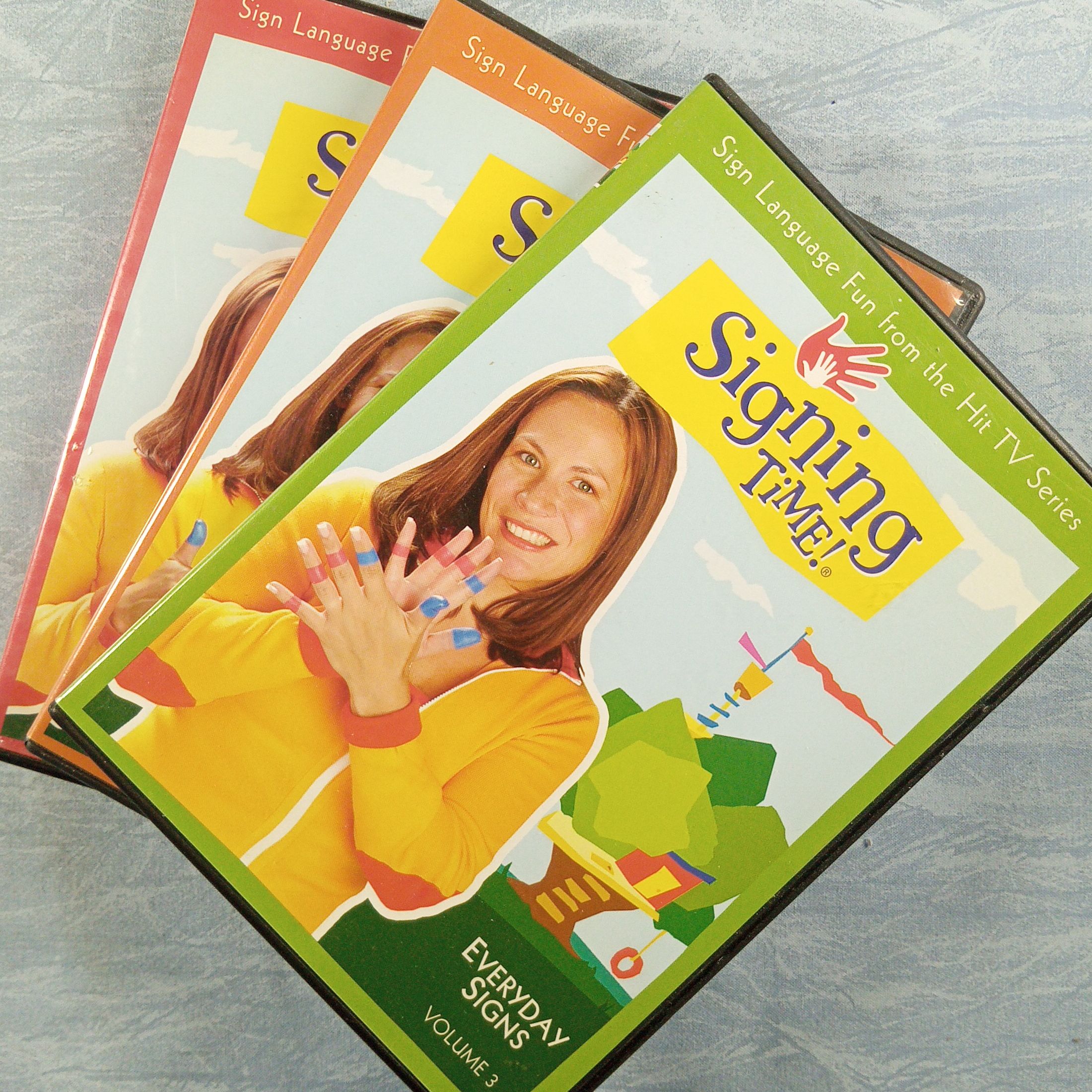 DVD Lot - Signing Time - Sign Language Fun From The Hit TV Series