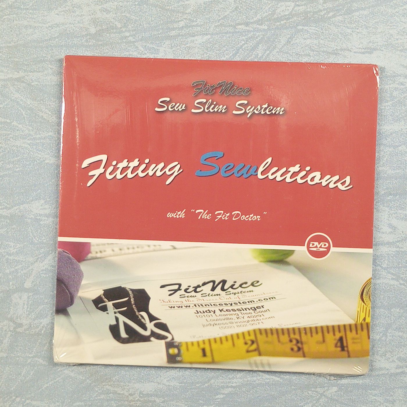 DVD - Judy Kessingers FitNice Sew Slim System DVD - Fitting Sewlutions