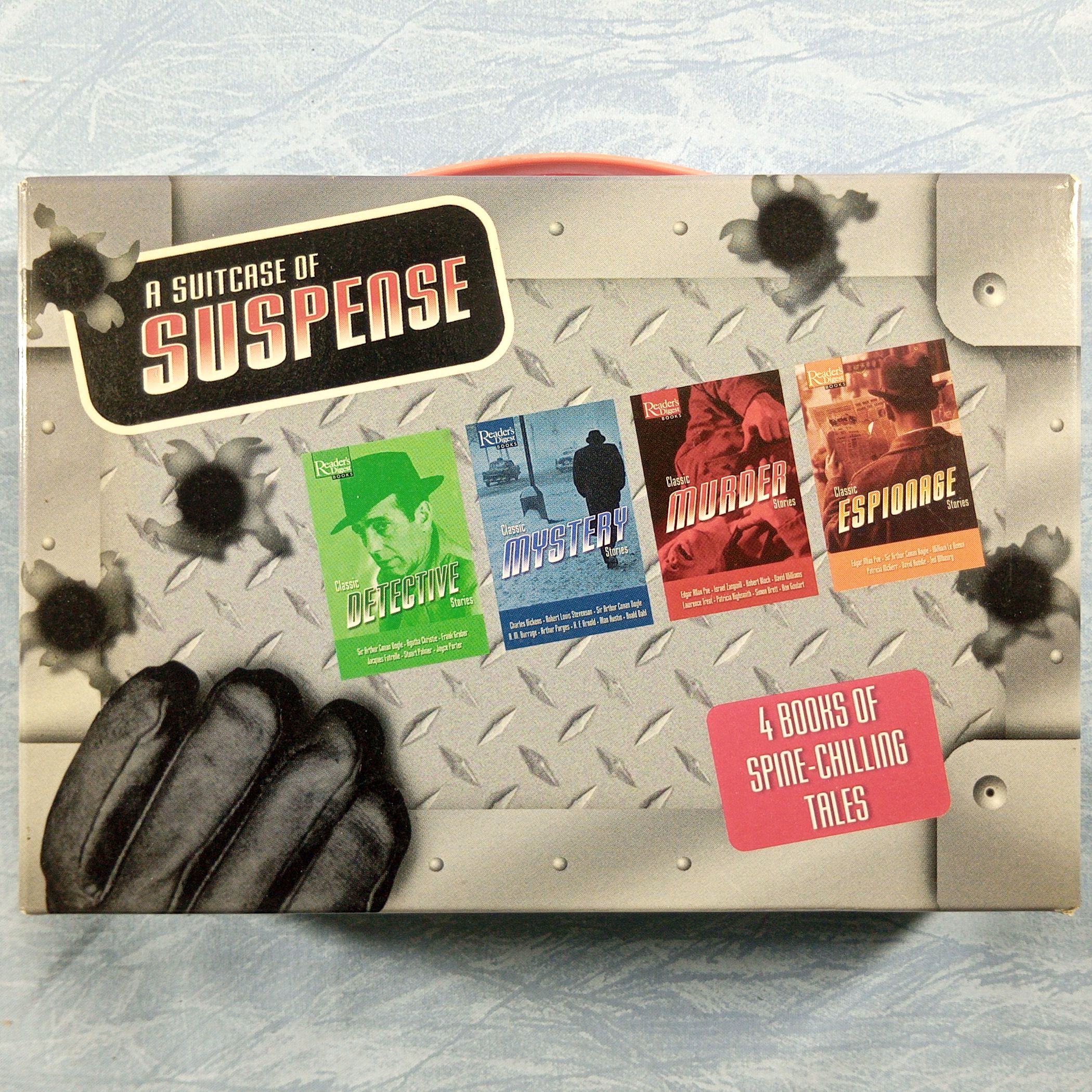 Book Set - Reader's Digest A Suitcase Of Suspense (Detective, Mystery, more)