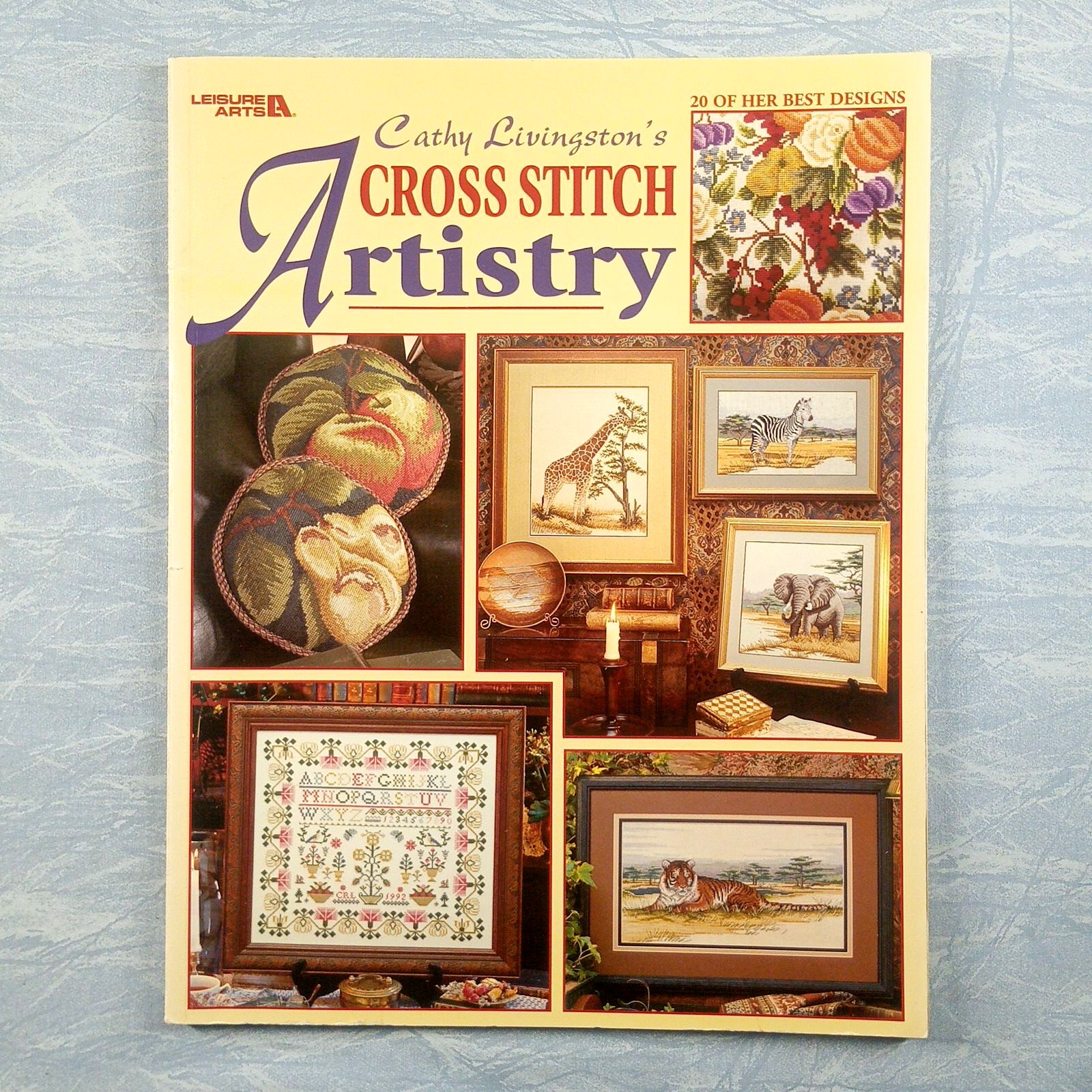 Book - Leisure Arts Book #3512 Cathy Livingston's Cross Stitch Artistry