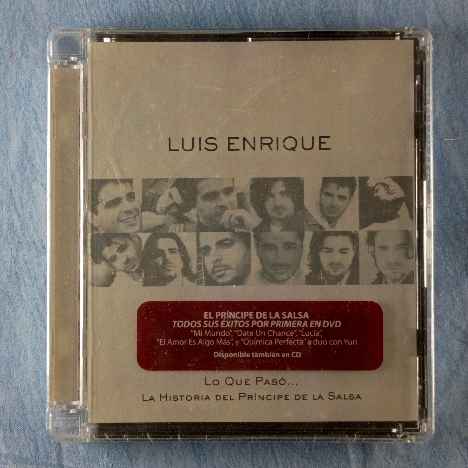 CD - Lo Que Paso - La Historia Del Principe De La Salsa - Luis Enrique