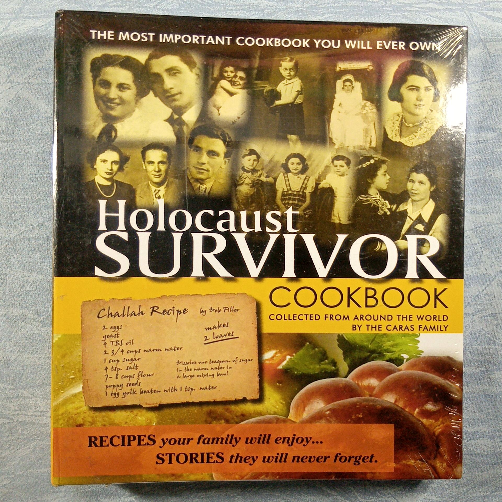 Book - Holocaust Survivor Cookbook - Collected By The Caras Family
