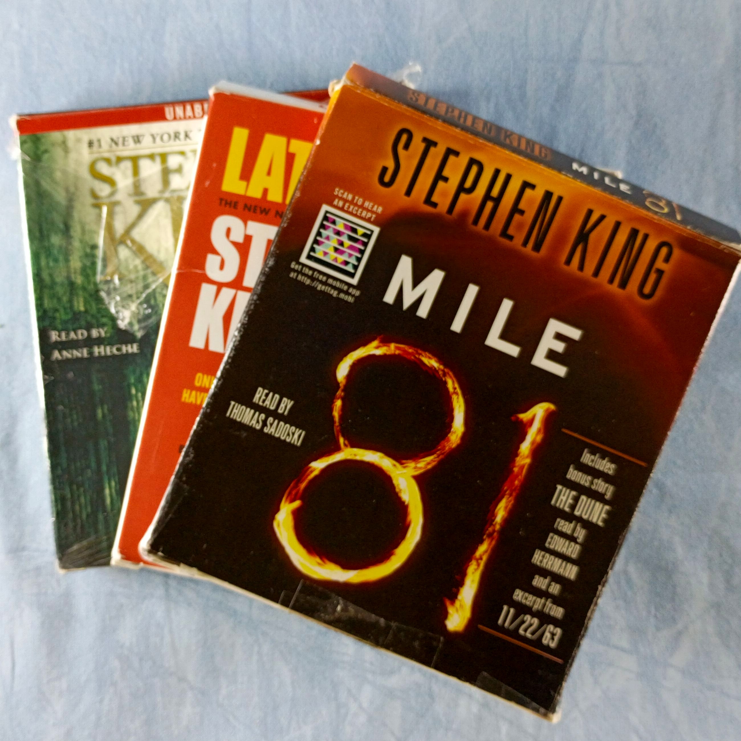 Stephen King Audiobook Lot Of 3 - Mile 81, Later, The Girl Who Loved Tom Gordon