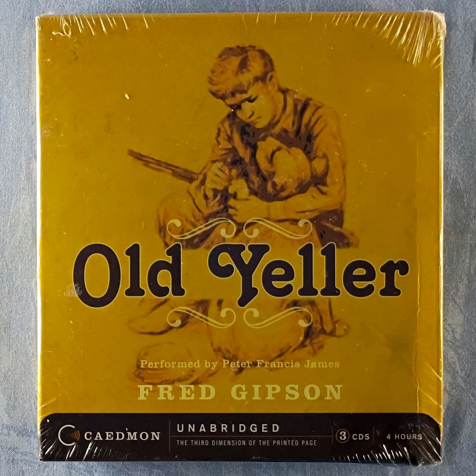 Audiobook - Old Yeller (unabridged, 3 discs) - Fred Gipson
