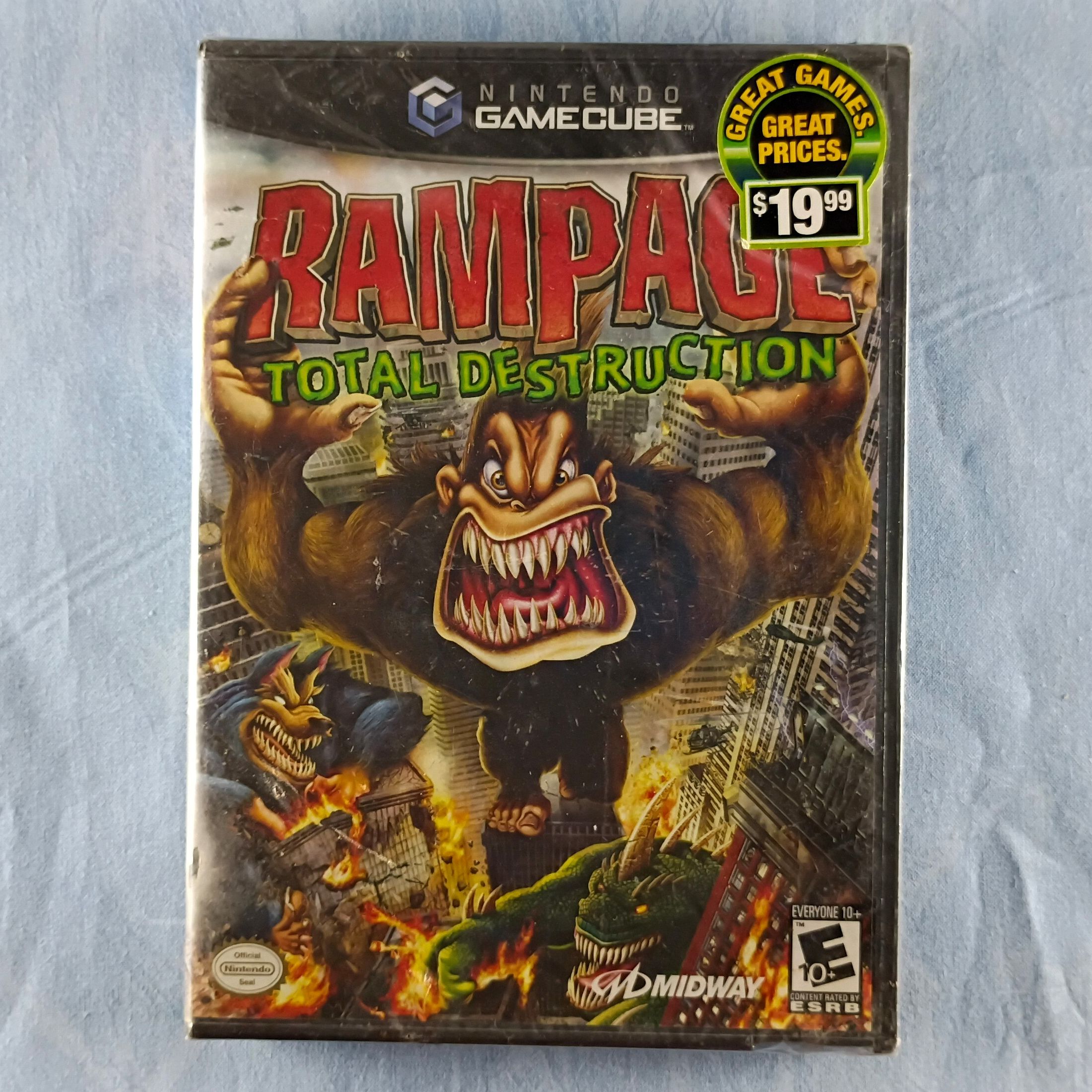 Nintendo Gamecube Rampage Total Destruction