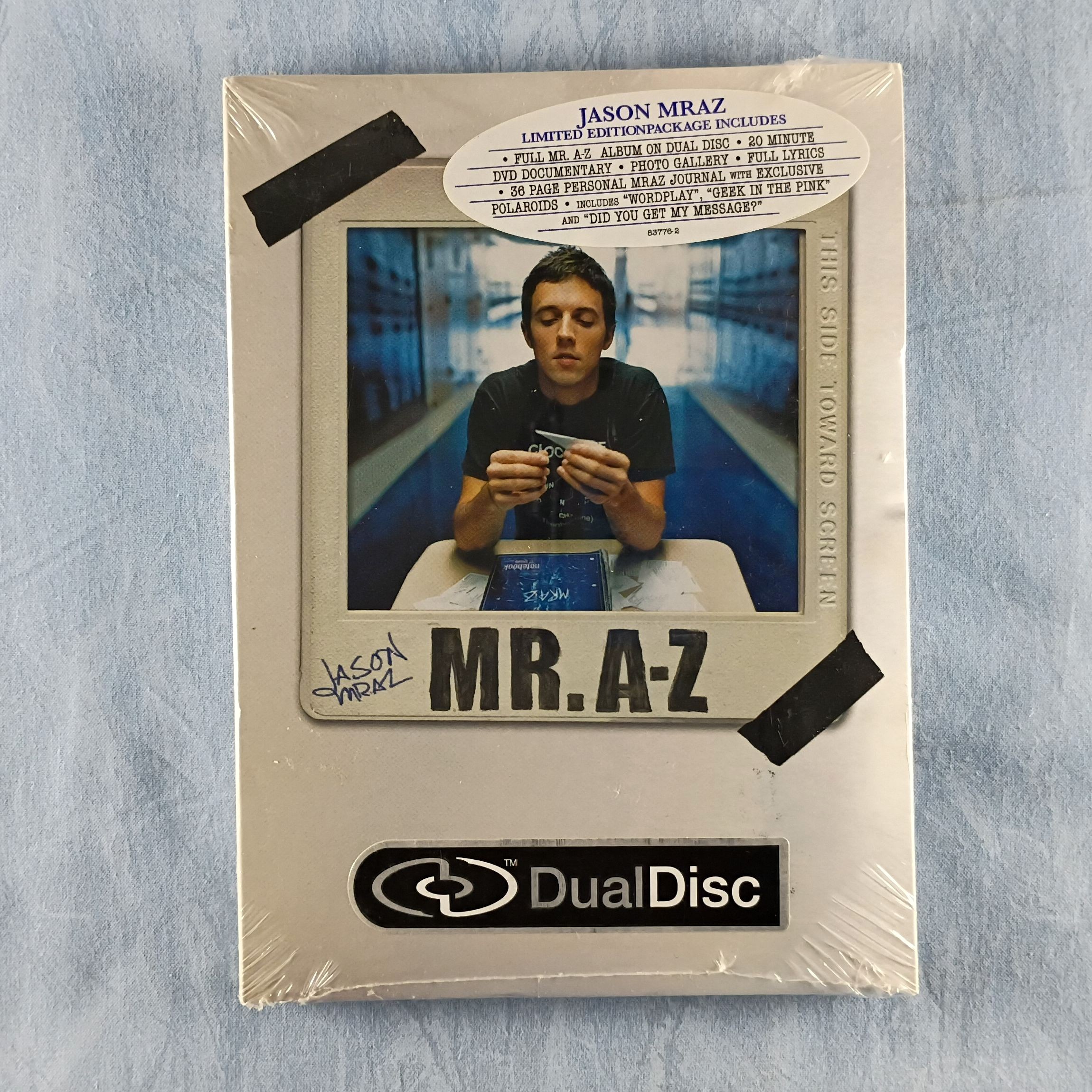 DVD - Jason Mraz Mr. A-Z DualDisc (CD/DVD hybrid) Limited Edition