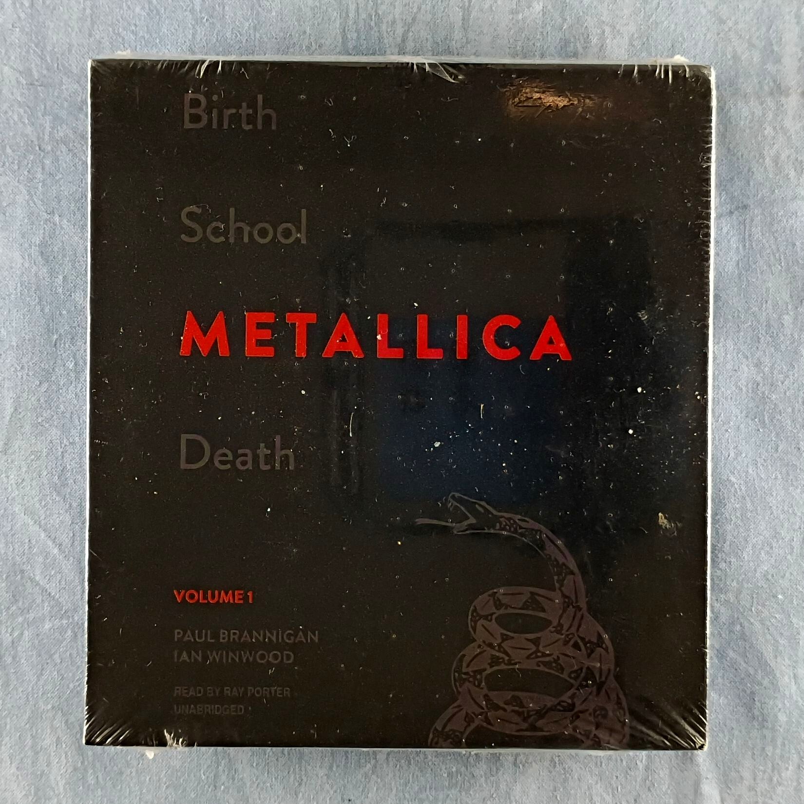 Audiobook - Birth School Metallica Death Volume 1 - Paul Brannigan, Ian Winwood