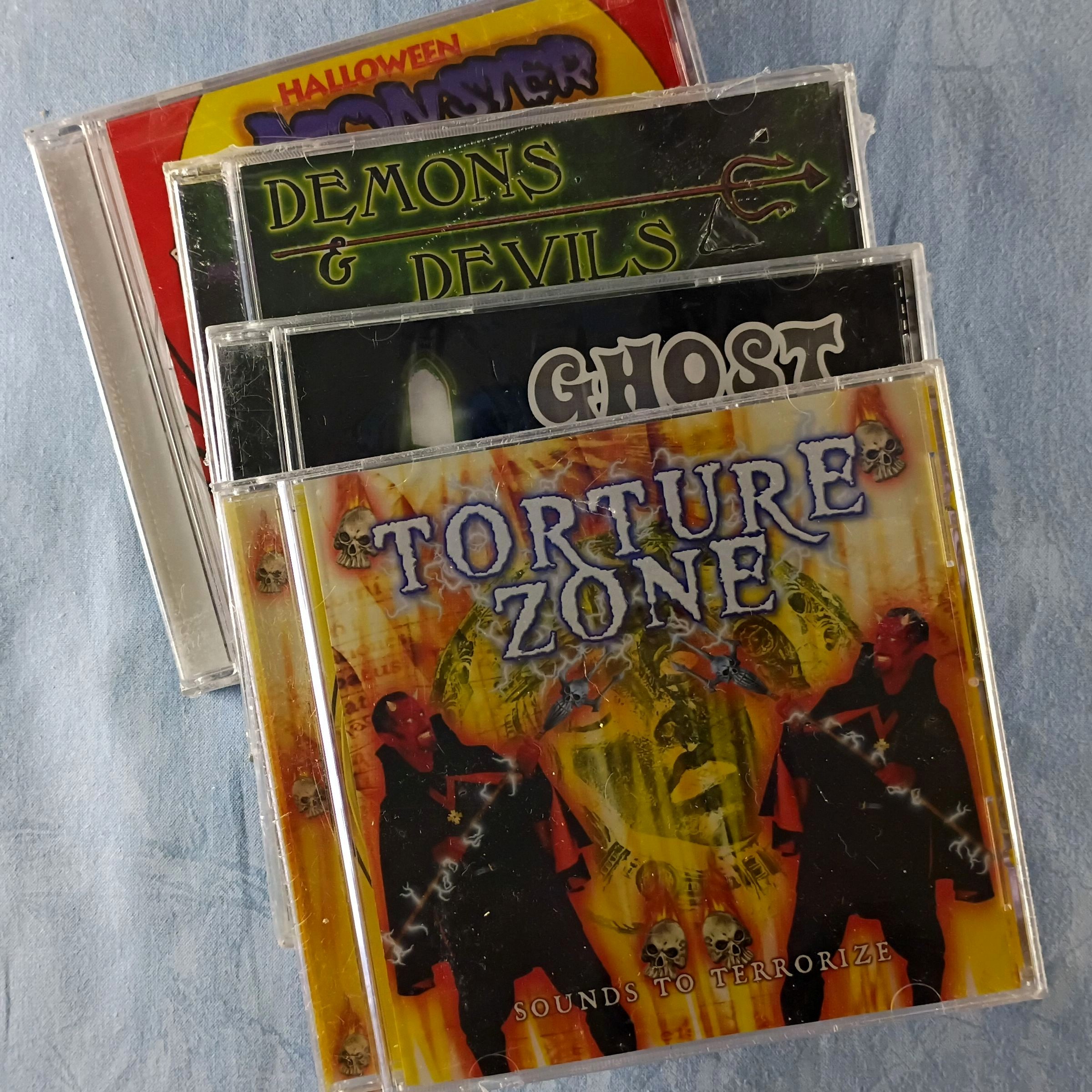 CD Lot Of 4 - Halloween CDs - Various