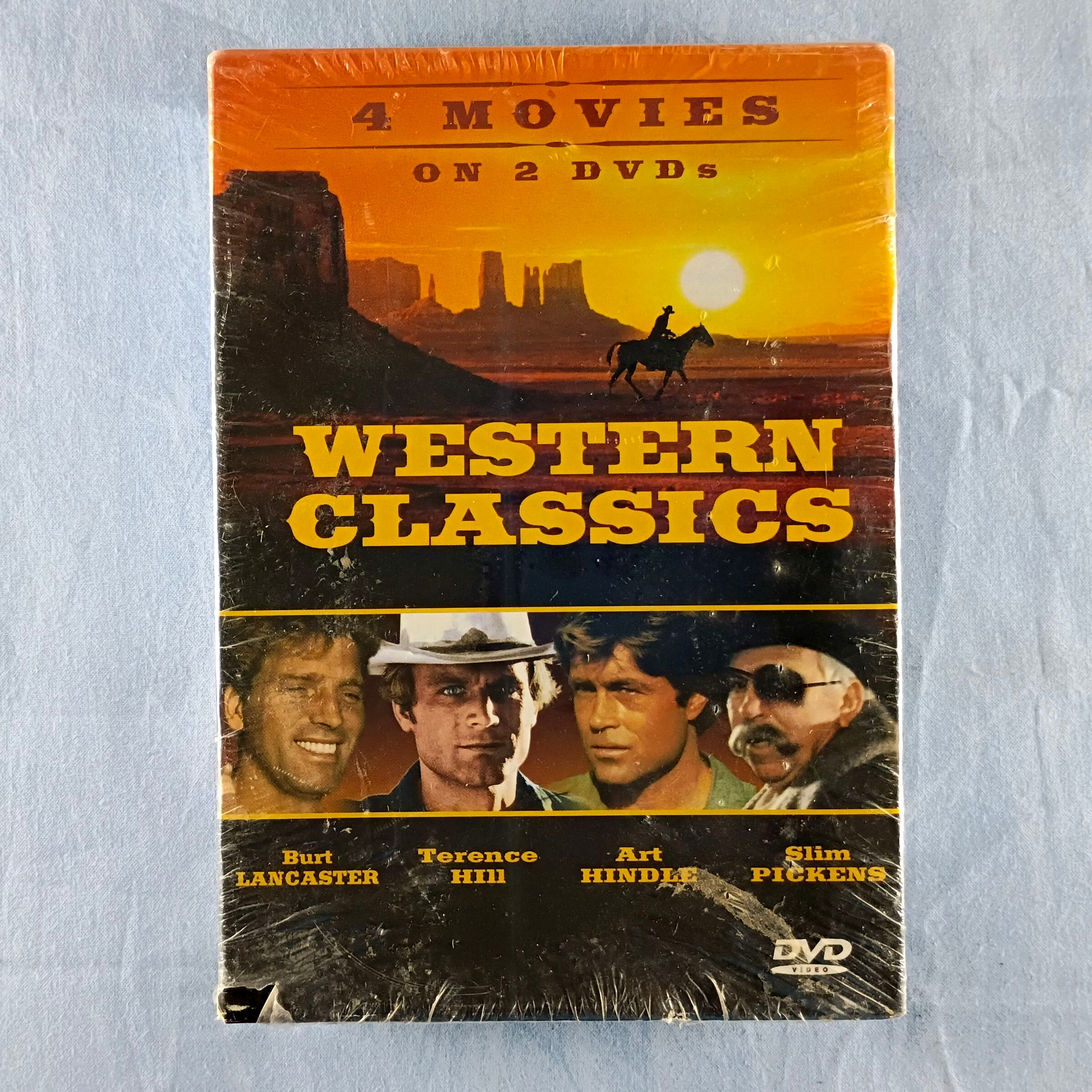 DVD - Western Classics (4 movies on 2 DVDs) - Boot Hill, The Gunfighters +2 more
