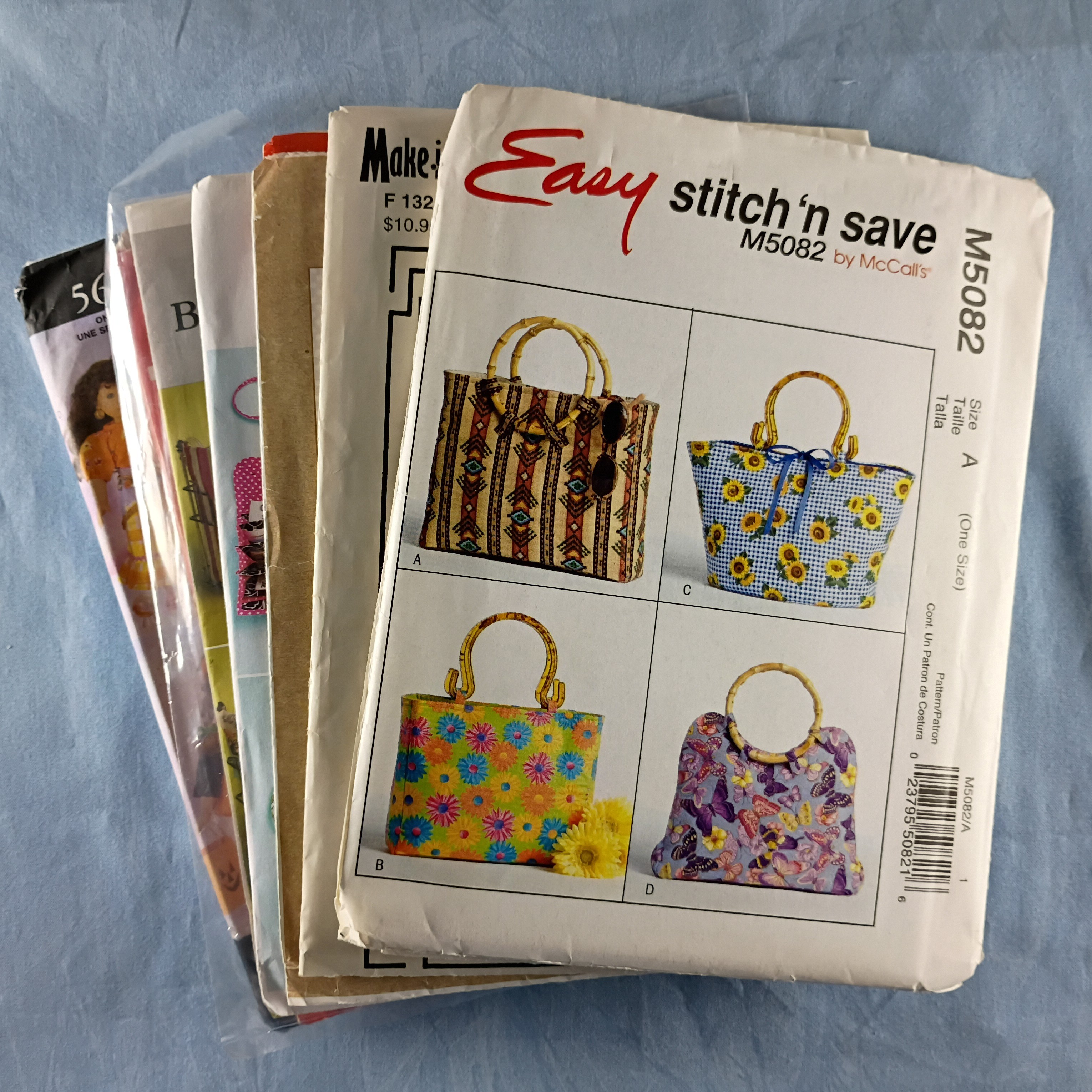 Lot of 9 Assorted Sewing Patterns - Butterick, McCalls, more