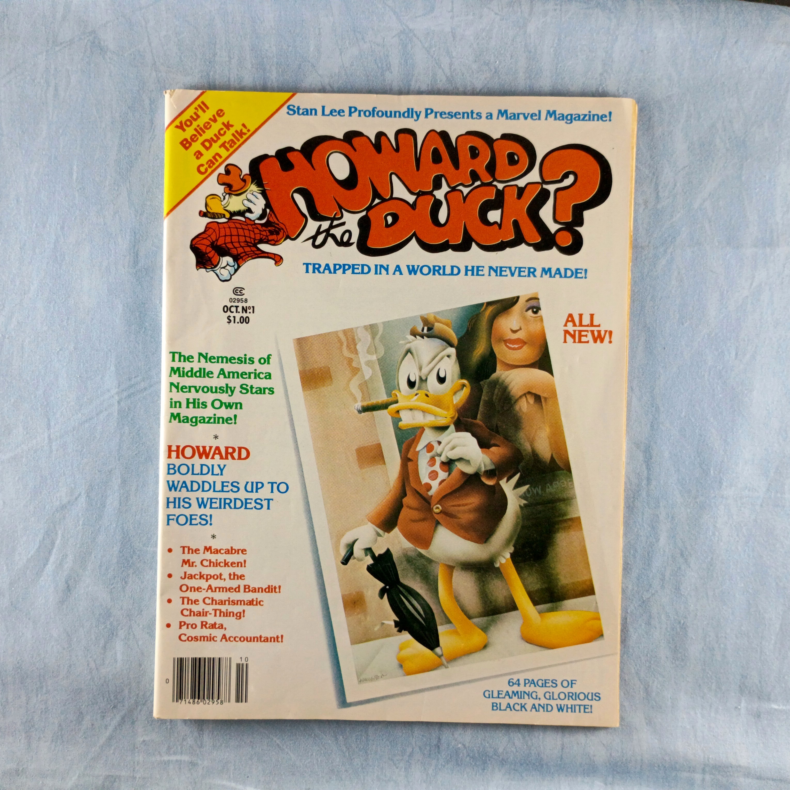 Magazine - Marvel Howard The Duck Comic Magazine October 1979 Vol 1 No 1